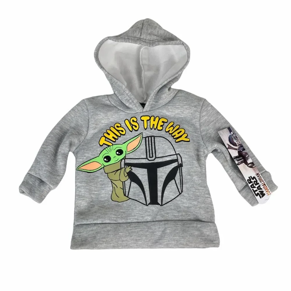 Star Wars Mandalorian Baby Yoda Outfit Gray Sizes 12 Months 18 Months 24 Months